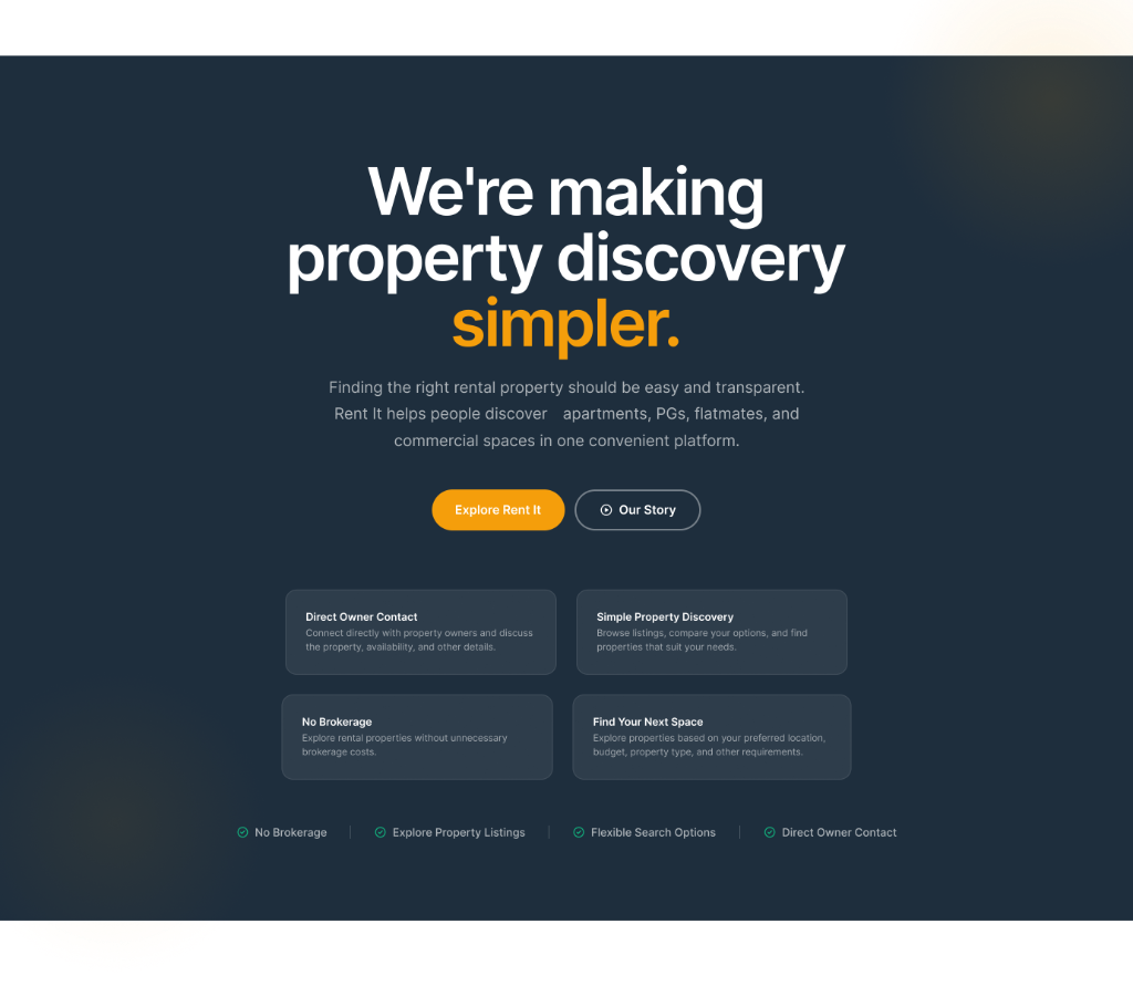 Accommodation discovery dashboard